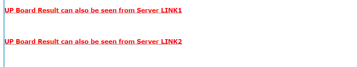 UP Board Result 2023-Links